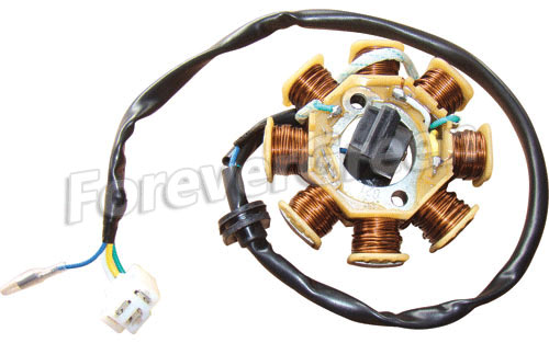 40101B Magneto  Assy(8 coil,4-wire,3-pin)
