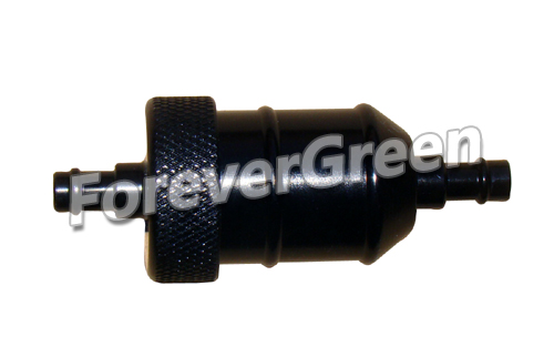 OT018A Aluminium Universal Inline Fuel Filter(Black)